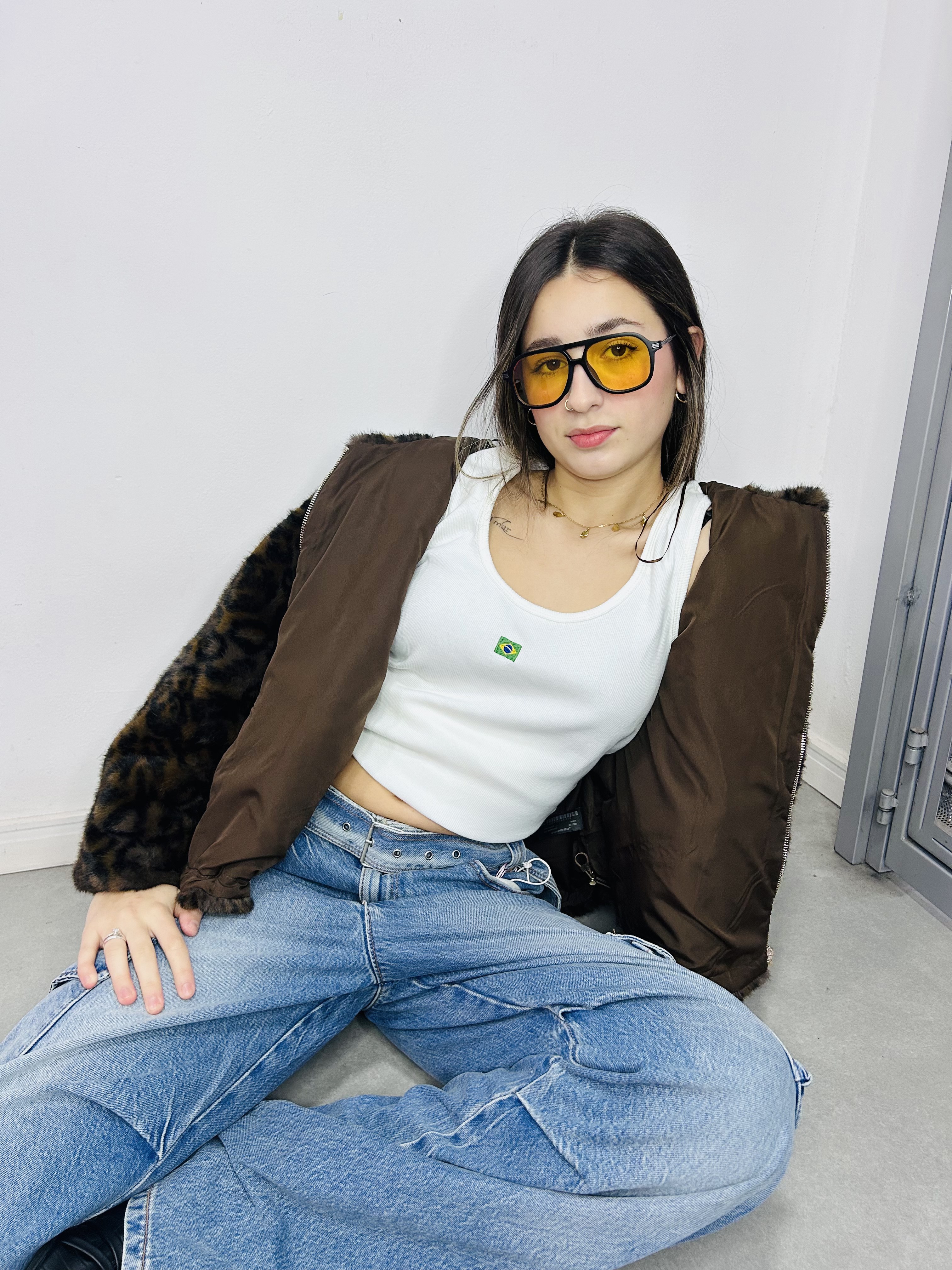 Suede Fur Jacket